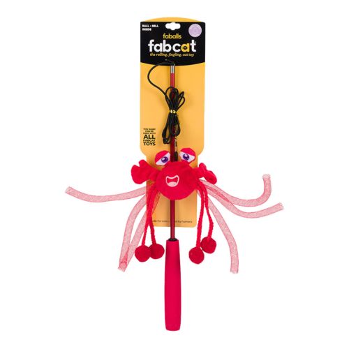 Fabcat Crab Teaser Toy