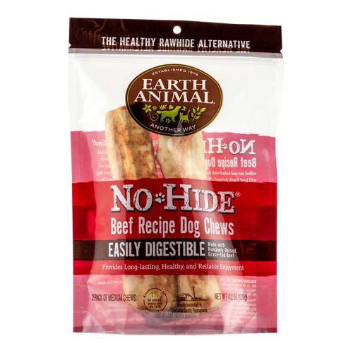 Earth Animal No Hide Beef 2Pk 7"