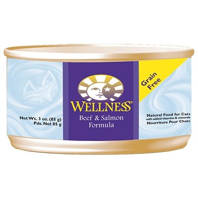 3Oz Wellness Beef & Salmon Cat