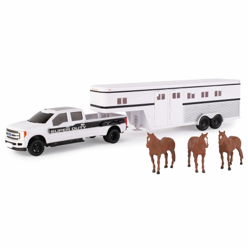 Toy F350 Trailer & Horses