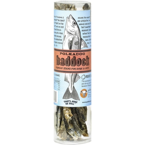 2.5oz Polka Dog Haddock Skin Tube