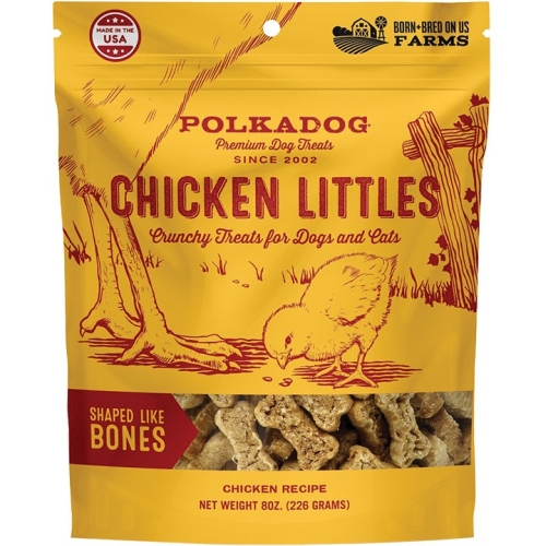 8oz Polka Dog Bones Chicken Lil