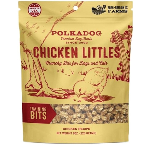 8oz Polka Dog Bits Chicken Lil