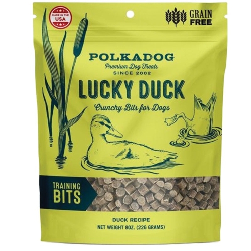 8oz Polka Dog Bits Lucky Duck