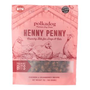 7oz Polka Dog Bits Henny Penny