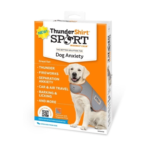 ThunderShirt® Anxiety Jacket Platinum Sport for XX-Small Dogs (Under 8lbs)