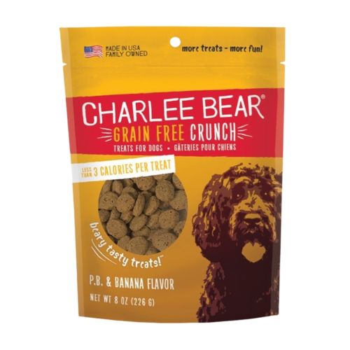 8Oz Charlee Bear Crunch Grain Free Peanut Butter & Banana
