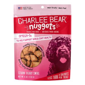 6oz Charlee Bear Nuggets Skin & Coat Straw-Beary Swirl