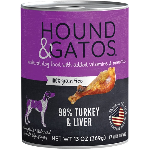 13Oz Hound & Gatos Turkey+Liver