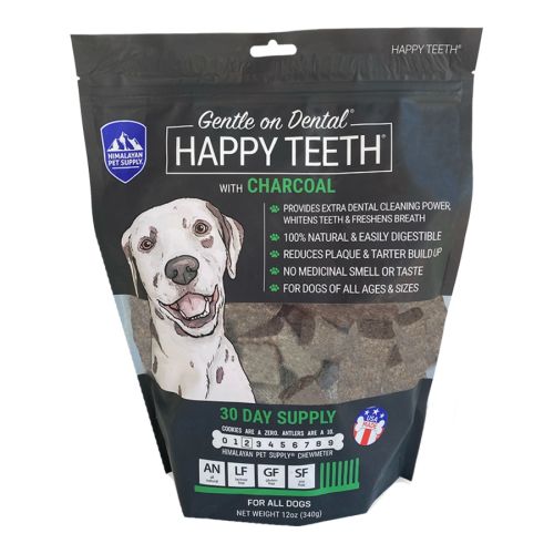 12oz Himalayan Happy Teeth Chews Charcoal