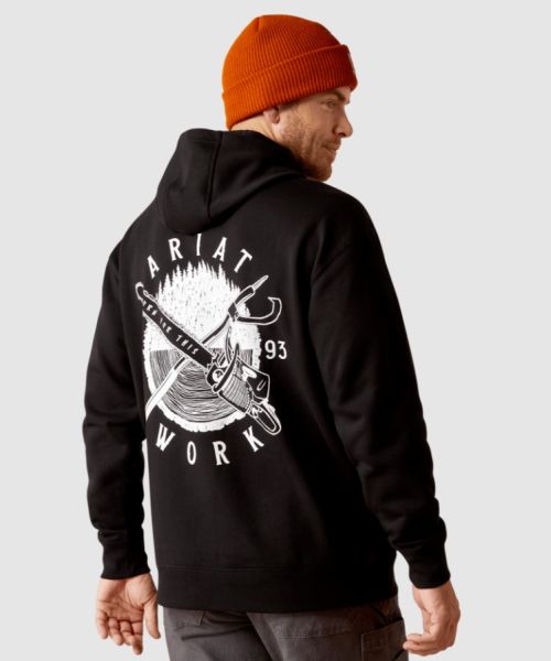 Ariat Back Logo Chainsaw Hoodie