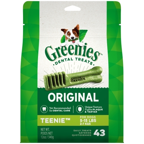 Greenies Treat Pack Teenie Original 43ct 12oz