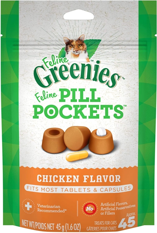 Greenies Pill Pocket Cat Chicken