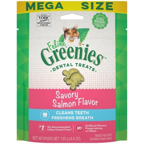 Greenies Dental Treat Cat Salmon 4.6oz