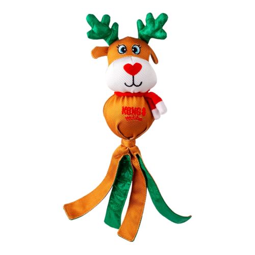 Kong Hldy Wubba Astd Dog Toy