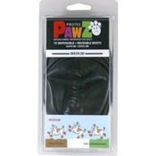 Dog Boot Pawz Blk Med 12Pk