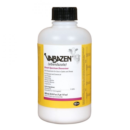 Valbazen Dewormer 500mL