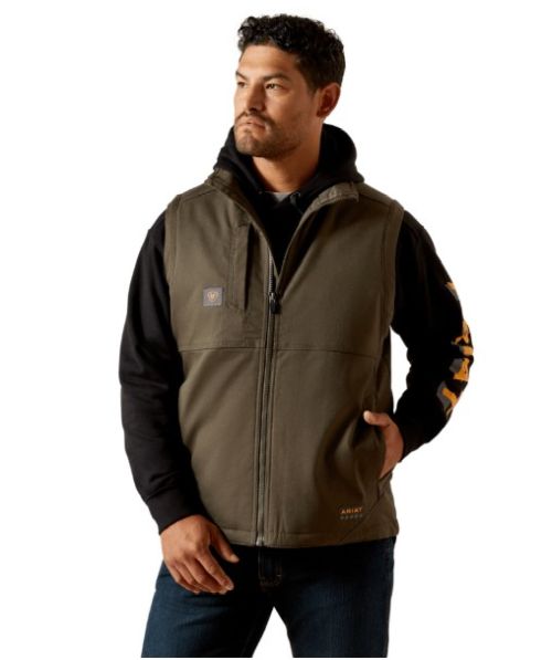 Ariat Mens Re-Bar DuraCanvas Vest