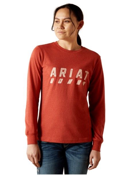 Ariat Womens Cotton Strong Long Sleeve Tshirt