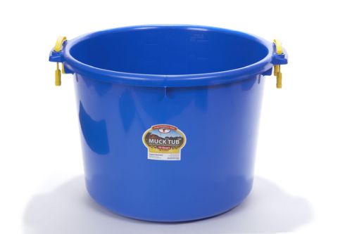 Muck Tub 70Qt Blue