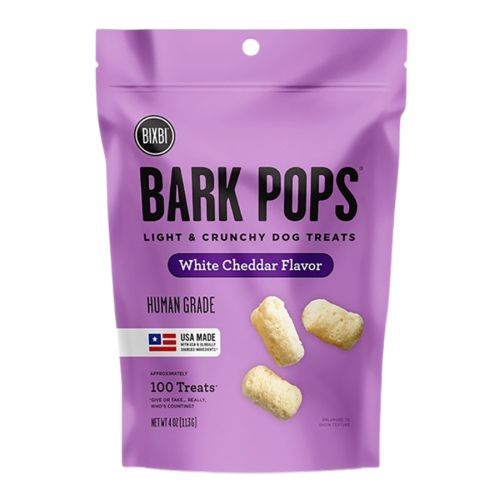 4Oz Bixbi Bark Pops White Cheddar