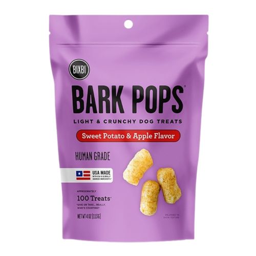 4Oz Bixbi Bark Pops Sweet Potato & Apple