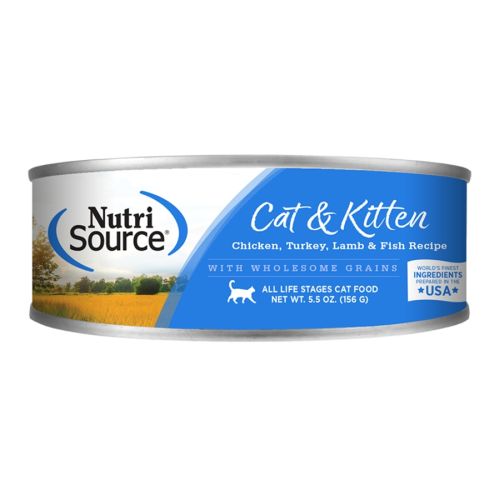 Nutrisource Chicken Tky Lamb Fish Cat 5oz