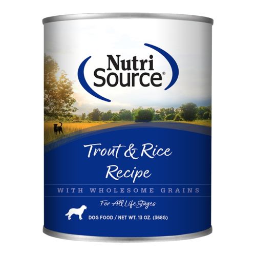 Nutrisource Trout & Rice 13oz