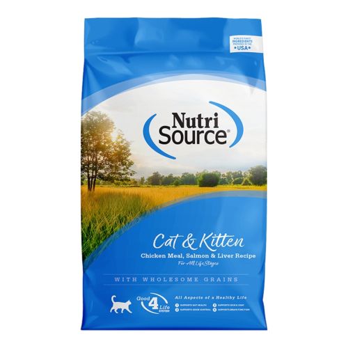 Nutrisource Chicken Salmon Liver Cat Kitten 12lb