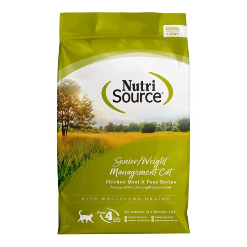 Nutrisource Senior Weight Cat 12lb
