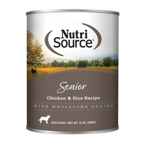 Nutrisource Senior Chicken & Rice 13oz