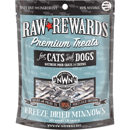 1Oz Northwest Naturals Minnow Cat/Dog Treat