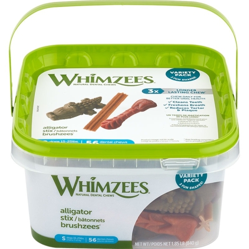 Whimzees Variety Bucket Medium 28Ct