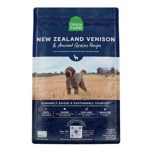 Open Farm Ancient Grains New Zealand Venison 22lb
