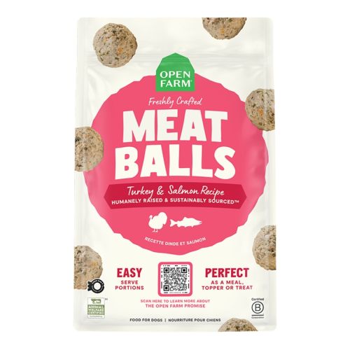 Open Farm Meatballs Turkey & Salmon 14oz
