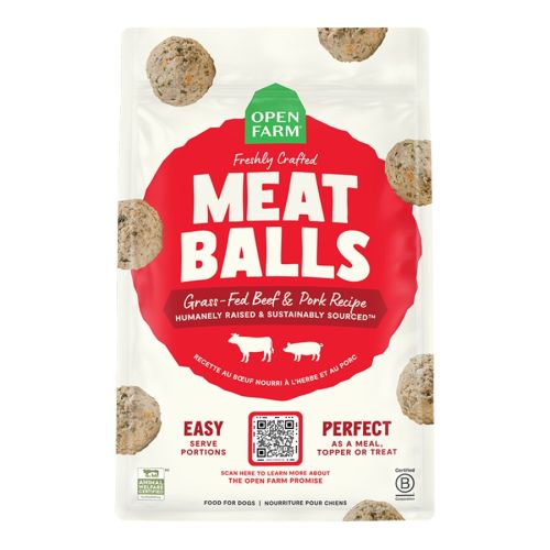 Open Farm Meatballs Beef & Pork 14oz