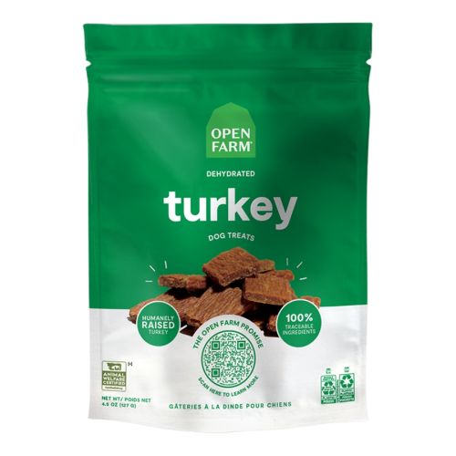Open Farm Dehydrated Turkey Treats 4.5oz