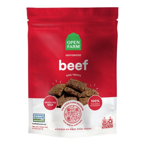 Open Farm Dehydrated Beef Treats 4.5oz