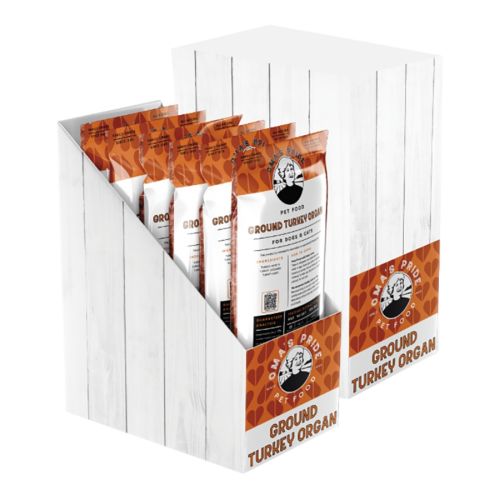 Omas Pride Ground Turkey & Organ 1Lb