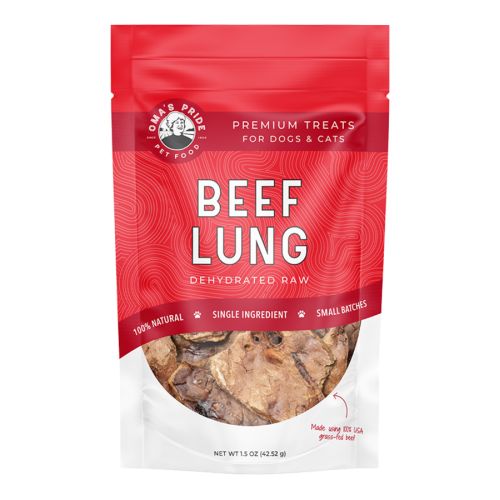 Omas Pride Dehydrated Beef Lung 1.5oz