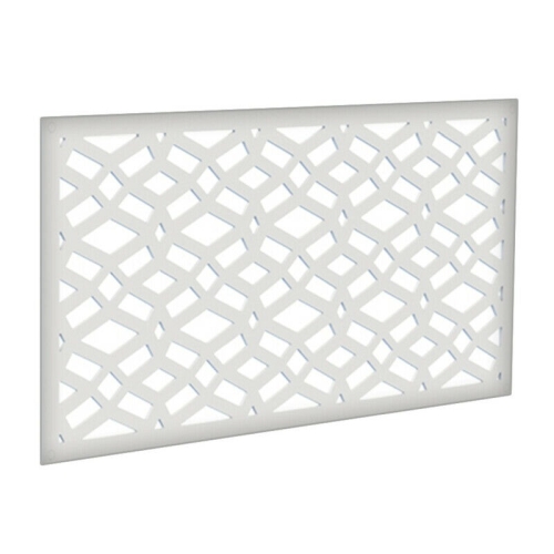 2X4 Celtic White Decorative Screen Panel