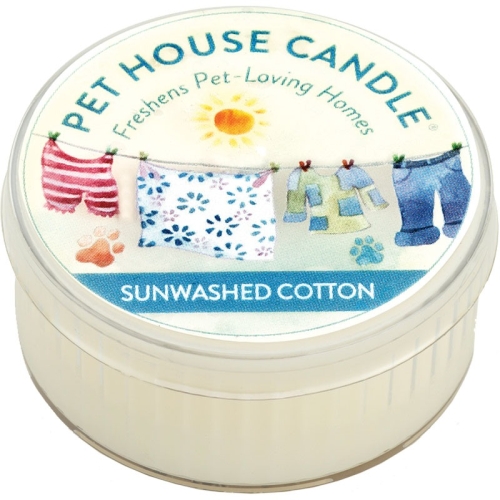 Min Candle Pet House Sunwshd Ctn