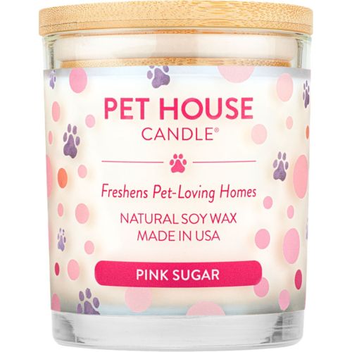 Candle Pet House Pink Sugar