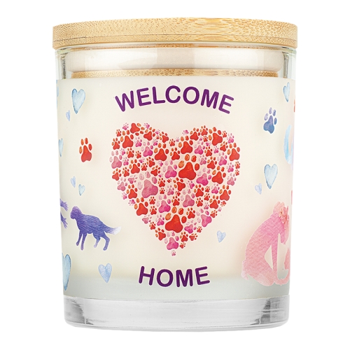 Candle Pet House Welcome Home