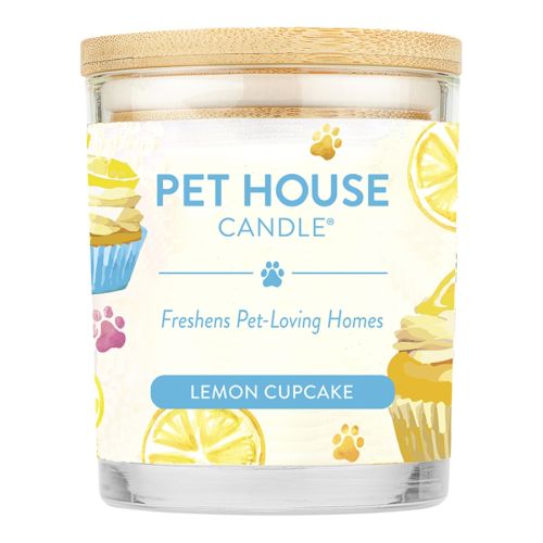 Candle Pet House Lemon Cupcake