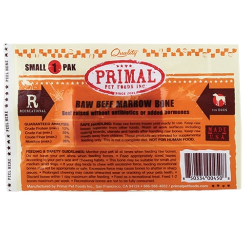 1Pk Sm Primal Marrow Bone