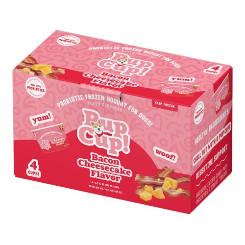 Pupcup Bacon Cheese Yogurt 3.5oz