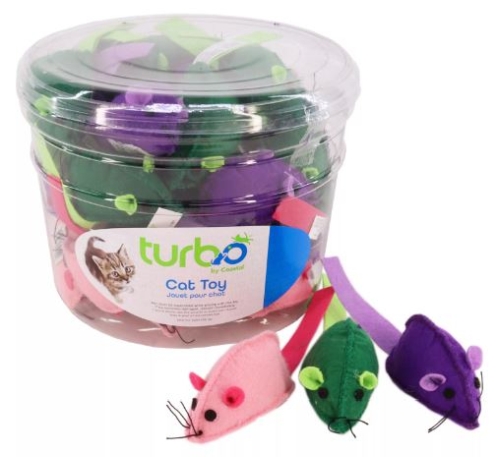 Bulk Felt Mice Cat Toy