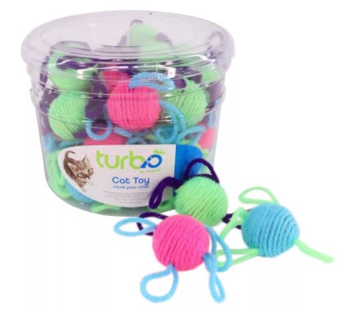 Bulk Wool Ball Cat Toy