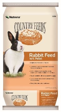 50Lb Nutrena Country Feeds Rabbit 16% Pel